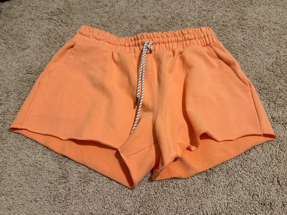 PARKE x Target Women’s Orange Sweat Shorts Size Small NWOT